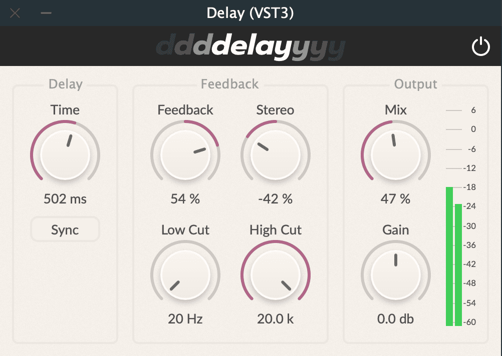 JUCE Delay Plugin